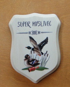 Super Myslivec - Deska godło (P1318CZW1)