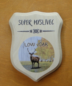Super Myslivec - Deska godło (P1318CZW3)