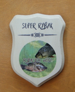 Super Rybak - Deska godło (P1318W7)