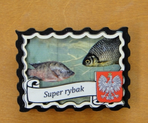 Super rybak - magnes (P1316W5)