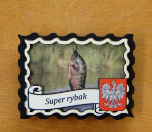 Super rybak - magnes (P1316W6)
