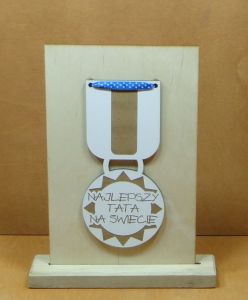 Dla Taty - Medal z podstawką (P1331W2)