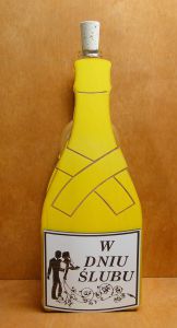 Ślubny Stojak na butelkę  (P1218W3)