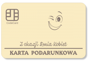 (P1548W2) Karta Podarunkowa Dzień Kobiet