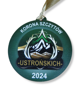 Medal KORONA SZCZYTÓW USTROŃSKICH