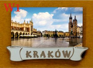 Kraków - magnes z papirusem  (P908KRA)