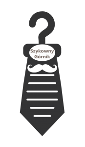 (P1128W22) Szykowny Górnik - Wieszak na krawaty