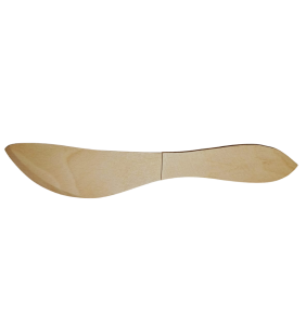 (L113) Nożyk drewniany z rączką olejowany