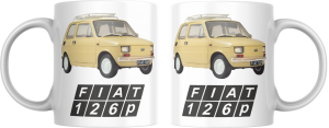 (K330M12) Fiat 126p - kubek z nadrukiem