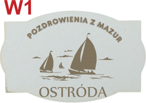 Ostróda - magnes tabliczka (P94MAZ)