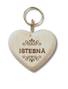 (P1123IST20) Istebna - Brelok serce