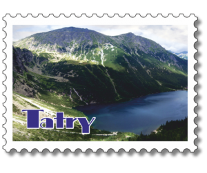 (P1235TAT1) Tatry - magnes znaczek pocztowy