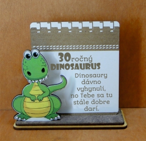 Urodzinowy stojak dinozaur (P1286SKW30)