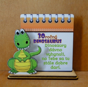 Urodzinowy stojak dinozaur (P1287SKW30)