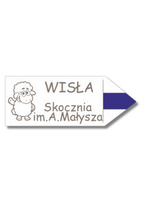 (P1472WIS2) Oznaczenie szlaku - magnes 1W