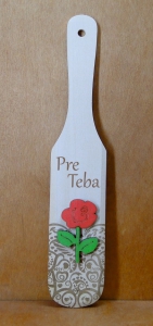 (P595SKW10) Pre Teba - Naleśnikówka z różą