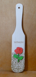 (P595SKW6) Tatinkovi - Naleśnikówka z różą