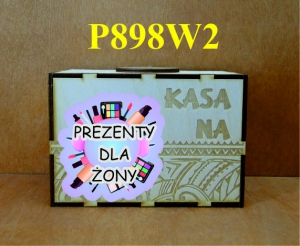 Kasa na - Skarbonka pudełko S (P898W2)