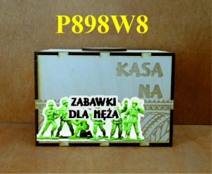 Kasa na - Skarbonka pudełko S (P898W8)