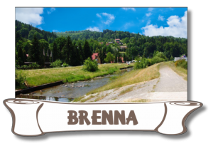 (P908BRE3) Brenna - magnes z papirusem