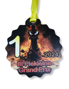 Medal III PIEKIELNE GRAND PRIX Szachy