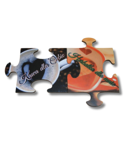 Walentynkowe Podkładki pod kubek - puzzle dla pary (P675W2)