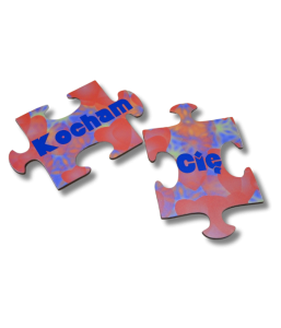 Walentynkowa Podkładka - puzzle dla pary (P675W1)