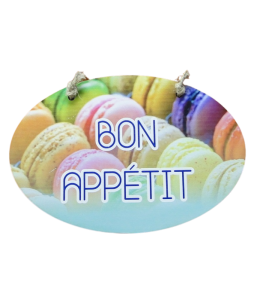 (P739W11) Bon Appetit- Zawieszka z sentencją