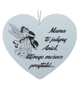 Mama to jedyny... - Zawieszka serce (P752W17)