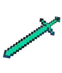 Miecz Minecraft fluorescencyjny XL (P1419W3)