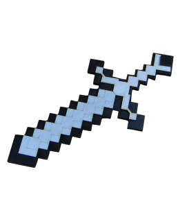 Miecz Minecraft srebrny (P1138W1)