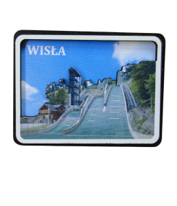 Wisła - Magnes widok 3D  (P1236WIS2)