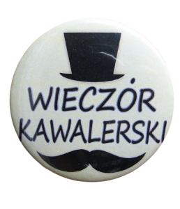 Wieczór Kawalerski - Button – brelok/otwieracz  (P651W37)