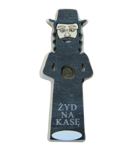 Żyd na kasę - figurka magnes/zawieszka (P769M)