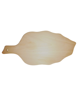 (DL) 40 x 19 cm Deska kuchenna liść