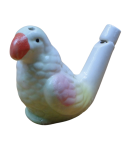 (P895W3) Gwizdek ceramiczny papuga
