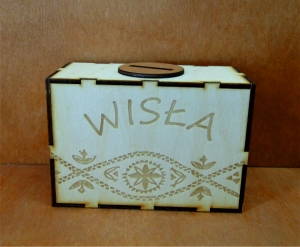 Wisła - Skarbonka pudełko S (P898W19)