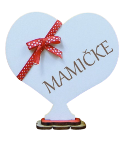 (P732SKW5) Mamicke - serce stojak