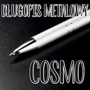 COSMO - długopis metalowy z wkładem typu Zenitch